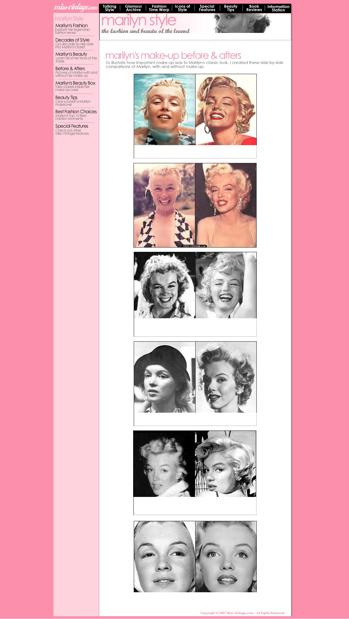 bare-face-Marilyn-Monroe