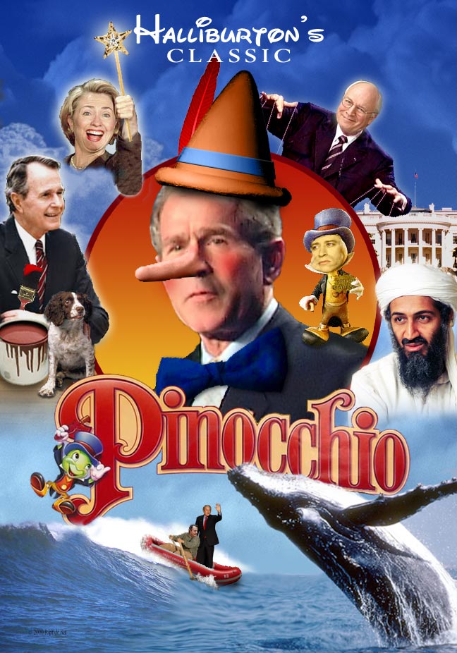 Bush-Pinocchio